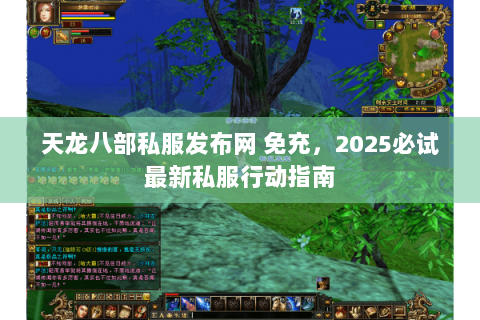 天龙八部私服发布网 免充,2025必试最新私服行动指南 天龙八部私服发布网 免充,2025必试最新私服行动指南