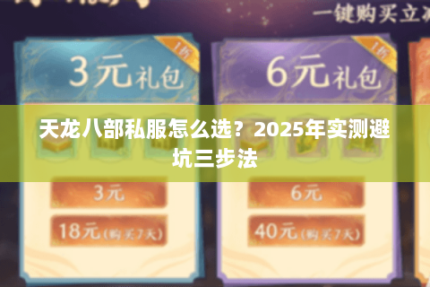 天龙八部私服怎么选?2025年实测避坑三步法 天龙八部私服怎么选?2025年实测避坑三步法