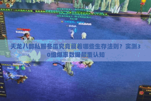 天龙八部私服冬瓜究竟藏着哪些生存法则?实测30组爆率数据颠覆认知 天龙八部私服冬瓜究竟藏着哪些生存法则?实测30组爆率数据颠覆认知