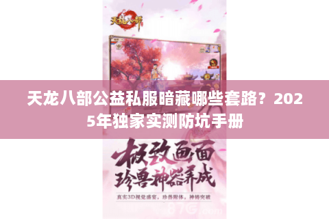 天龙八部公益私服暗藏哪些套路?2025年独家实测防坑手册 天龙八部公益私服暗藏哪些套路?2025年独家实测防坑手册