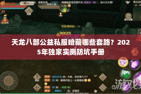 天龙八部公益私服暗藏哪些套路?2025年独家实测防坑手册 天龙八部公益私服暗藏哪些套路?2025年独家实测防坑手册