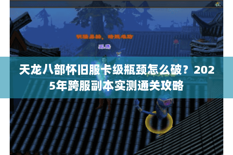 天龙八部怀旧服卡级瓶颈怎么破?2025年跨服副本实测通关攻略 天龙八部怀旧服卡级瓶颈怎么破?2025年跨服副本实测通关攻略