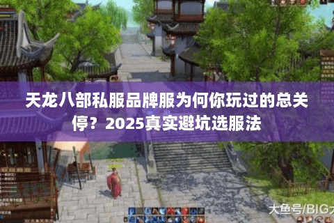 天龙八部私服品牌服为何你玩过的总关停?2025真实避坑选服法 天龙八部私服品牌服为何你玩过的总关停?2025真实避坑选服法