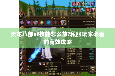 天龙八部sf技能怎么放?私服玩家必看的高效攻略 天龙八部sf技能怎么放?私服玩家必看的高效攻略