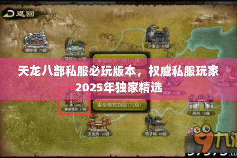 天龙八部私服必玩版本,权威私服玩家2025年独家精选 天龙八部私服必玩版本,权威私服玩家2025年独家精选