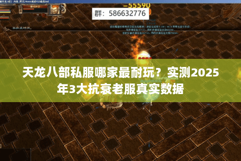 天龙八部私服哪家最耐玩?实测2025年3大抗衰老服真实数据 天龙八部私服哪家最耐玩?实测2025年3大抗衰老服真实数据