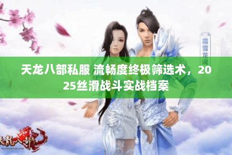 天龙八部私服 流畅度终极筛选术，2025丝滑战斗实战档案