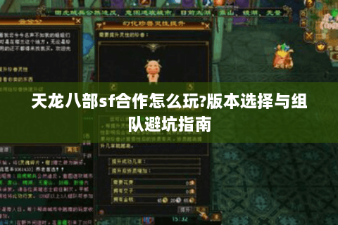 天龙八部sf合作怎么玩?版本选择与组队避坑指南 天龙八部sf合作怎么玩?版本选择与组队避坑指南