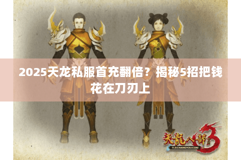 2025天龙私服首充翻倍?揭秘5招把钱花在刀刃上 2025天龙私服首充翻倍?揭秘5招把钱花在刀刃上