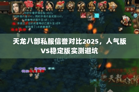 天龙八部私服信誉对比2025,人气版VS稳定版实测避坑 天龙八部私服信誉对比2025,人气版VS稳定版实测避坑