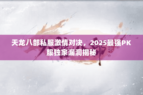 天龙八部私服激情对决,2025最强PK服独家漏洞揭秘 天龙八部私服激情对决,2025最强PK服独家漏洞揭秘