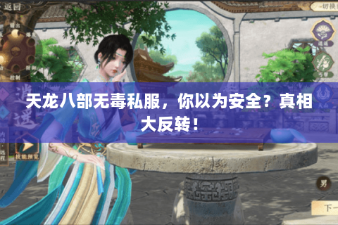 天龙八部无毒私服,你以为安全?真相大反转! 天龙八部无毒私服,你以为安全?真相大反转!