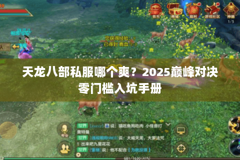 天龙八部私服哪个爽?2025巅峰对决零门槛入坑手册 天龙八部私服哪个爽?2025巅峰对决零门槛入坑手册