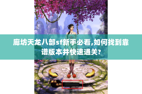 廊坊天龙八部sf新手必看,如何找到靠谱版本并快速通关?