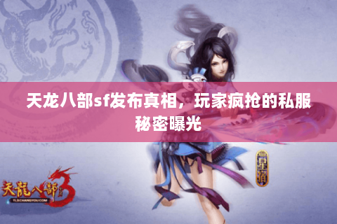 天龙八部sf发布真相，玩家疯抢的私服秘密曝光