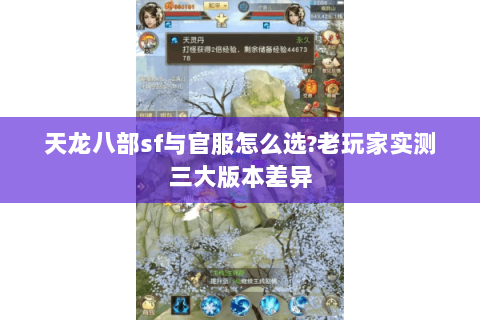 天龙八部sf与官服怎么选?老玩家实测三大版本差异 天龙八部sf与官服怎么选?老玩家实测三大版本差异