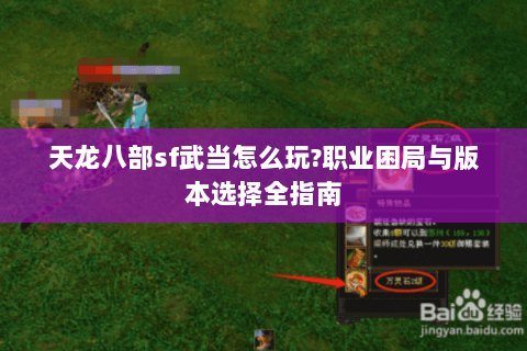 天龙八部sf武当怎么玩?职业困局与版本选择全指南 天龙八部sf武当怎么玩?职业困局与版本选择全指南