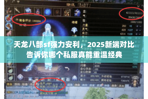 天龙八部sf强力安利，2025新端对比告诉你哪个私服真能重温经典