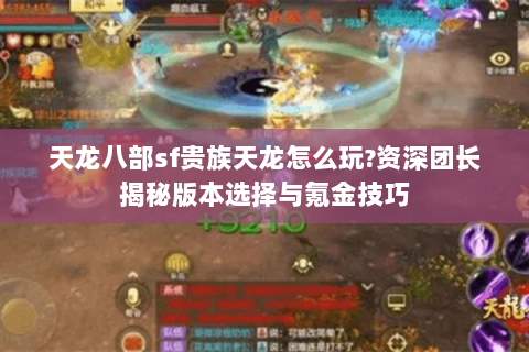 天龙八部sf贵族天龙怎么玩?资深团长揭秘版本选择与氪金技巧 天龙八部sf贵族天龙怎么玩?资深团长揭秘版本选择与氪金技巧