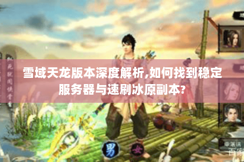 雪域天龙版本深度解析,如何找到稳定服务器与速刷冰原副本? 雪域天龙版本深度解析,如何找到稳定服务器与速刷冰原副本?