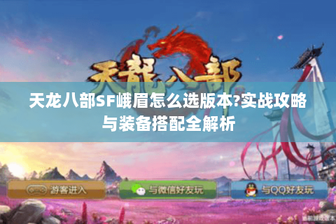 天龙八部SF峨眉怎么选版本?实战攻略与装备搭配全解析 天龙八部SF峨眉怎么选版本?实战攻略与装备搭配全解析