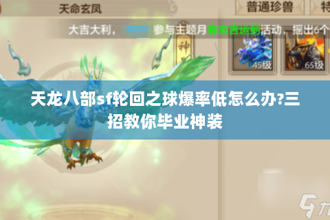 天龙八部sf轮回之球爆率低怎么办?三招教你毕业神装 天龙八部sf轮回之球爆率低怎么办?三招教你毕业神装