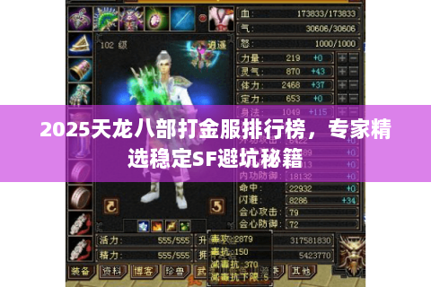 2025天龙八部打金服排行榜,专家精选稳定SF避坑秘籍 2025天龙八部打金服排行榜,专家精选稳定SF避坑秘籍