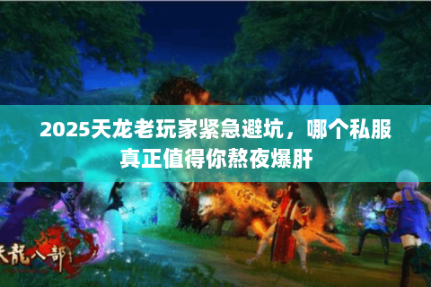 2025天龙老玩家紧急避坑,哪个私服真正值得你熬夜爆肝 2025天龙老玩家紧急避坑,哪个私服真正值得你熬夜爆肝