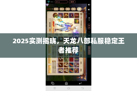 2025实测揭晓,天龙八部私服稳定王者推荐 2025实测揭晓,天龙八部私服稳定王者推荐