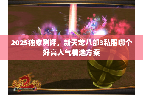 2025独家测评,新天龙八部3私服哪个好高人气精选方案 2025独家测评,新天龙八部3私服哪个好高人气精选方案