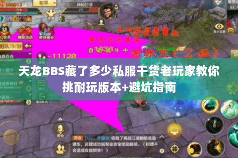 天龙BBS藏了多少私服干货老玩家教你挑耐玩版本+避坑指南 天龙BBS藏了多少私服干货老玩家教你挑耐玩版本+避坑指南
