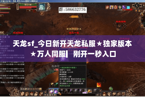 天龙sf_今日新开天龙私服★独家版本★万人同服▎刚开一秒入口 天龙sf_今日新开天龙私服★独家版本★万人同服▎刚开一秒入口