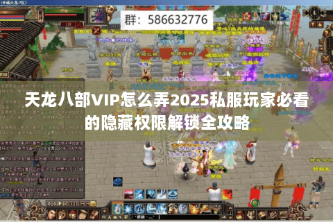 天龙八部VIP怎么弄2025私服玩家必看的隐藏权限解锁全攻略 天龙八部VIP怎么弄2025私服玩家必看的隐藏权限解锁全攻略