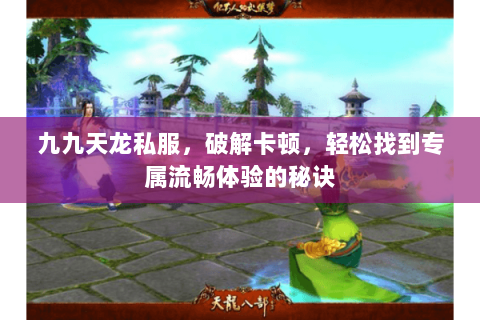 九九天龙私服,破解卡顿,轻松找到专属流畅体验的秘诀 九九天龙私服,破解卡顿,轻松找到专属流畅体验的秘诀