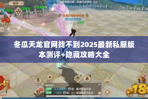 冬瓜天龙官网找不到2025最新私服版本测评+隐藏攻略大全