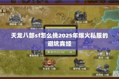 天龙八部sf怎么挑2025年爆火私服的避坑真经 天龙八部sf怎么挑2025年爆火私服的避坑真经