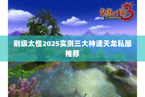 刷级太慢2025实测三大神速天龙私服推荐 刷级太慢2025实测三大神速天龙私服推荐