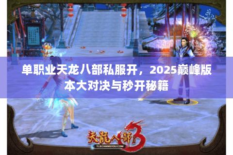 单职业天龙八部私服开,2025巅峰版本大对决与秒开秘籍 单职业天龙八部私服开,2025巅峰版本大对决与秒开秘籍