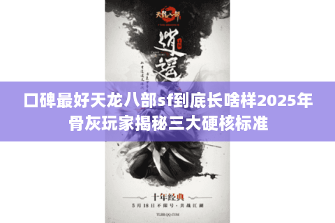 口碑最好天龙八部sf到底长啥样2025年骨灰玩家揭秘三大硬核标准 口碑最好天龙八部sf到底长啥样2025年骨灰玩家揭秘三大硬核标准