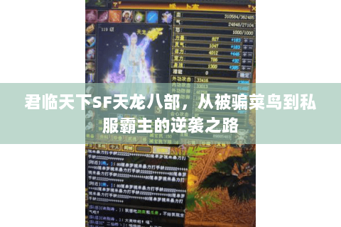 君临天下SF天龙八部,从被骗菜鸟到私服霸主的逆袭之路 君临天下SF天龙八部,从被骗菜鸟到私服霸主的逆袭之路