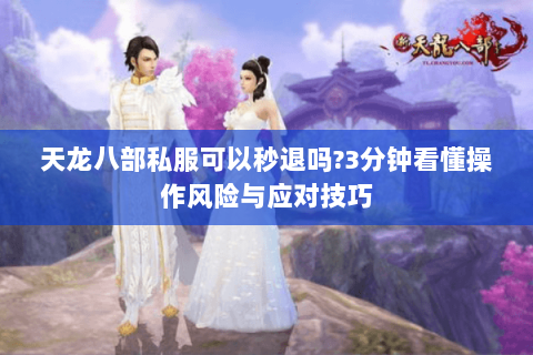 天龙八部私服可以秒退吗?3分钟看懂操作风险与应对技巧 天龙八部私服可以秒退吗?3分钟看懂操作风险与应对技巧