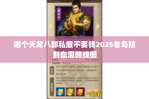 哪个天龙八部私服不要钱2025老鸟防割血泪路线图 哪个天龙八部私服不要钱2025老鸟防割血泪路线图