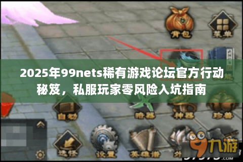 2025年99nets稀有游戏论坛官方行动秘笈,私服玩家零风险入坑指南 2025年99nets稀有游戏论坛官方行动秘笈,私服玩家零风险入坑指南