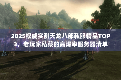 2025权威实测天龙八部私服精品TOP3,老玩家私藏的高爆率服务器清单 2025权威实测天龙八部私服精品TOP3,老玩家私藏的高爆率服务器清单