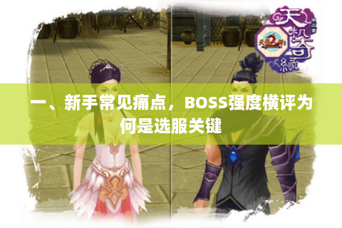 一、新手常见痛点,BOSS强度横评为何是选服关键 一、新手常见痛点,BOSS强度横评为何是选服关键