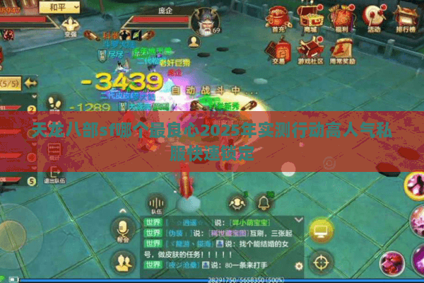 天龙八部sf哪个最良心2025年实测行动高人气私服快速锁定 天龙八部sf哪个最良心2025年实测行动高人气私服快速锁定