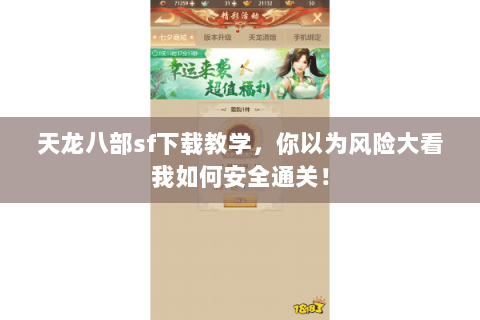 天龙八部sf下载教学,你以为风险大看我如何安全通关! 天龙八部sf下载教学,你以为风险大看我如何安全通关!