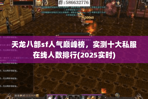 天龙八部sf人气巅峰榜,实测十大私服在线人数排行(2025实时) 天龙八部sf人气巅峰榜,实测十大私服在线人数排行(2025实时)