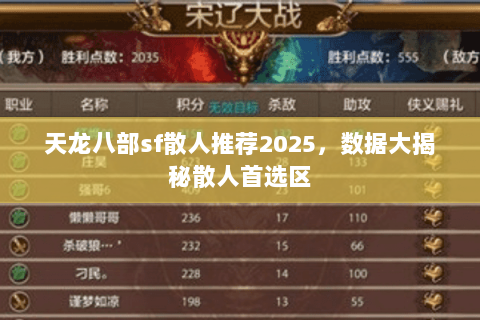 天龙八部sf散人推荐2025，数据大揭秘散人首选区