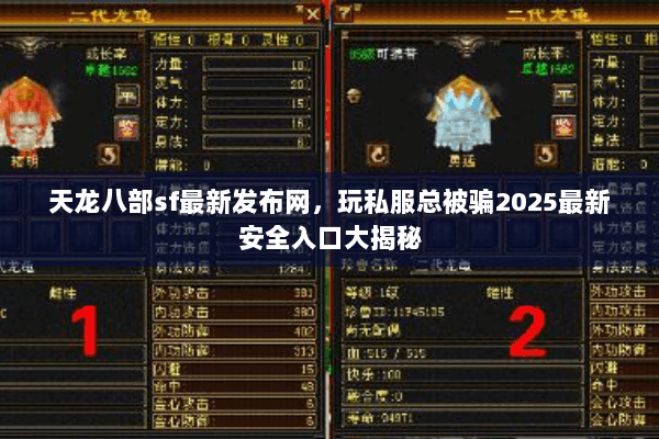 天龙八部sf最新发布网,玩私服总被骗2025最新安全入口大揭秘 天龙八部sf最新发布网,玩私服总被骗2025最新安全入口大揭秘